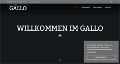 Desktop Screenshot of gallo-bremen.de