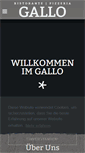 Mobile Screenshot of gallo-bremen.de